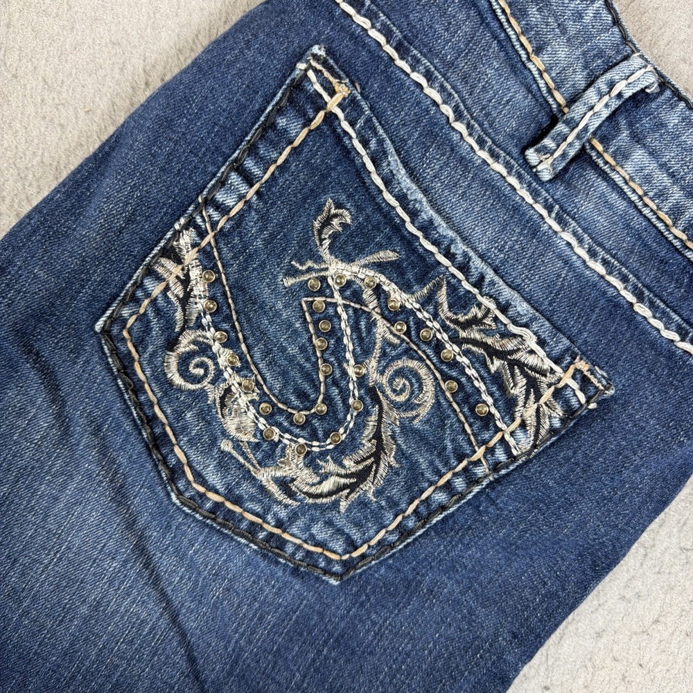 Silver Jeans Suki Women's Dark Wash W34 L31 Low Rise Bootcut Stretch Jeans